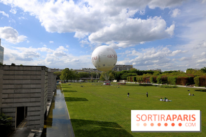 Ballon de Paris au parc André-Citroën : nos photos du vol à bord de l'aéronef - Vol Ballon Generali 