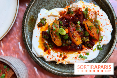 Mazmez - Labné betteraves et agrumes rôtis