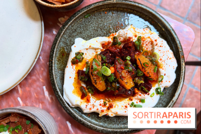 Mazmez - Labné betteraves et agrumes rôtis