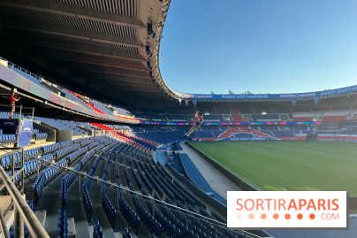 Tyrolienne au Parc des Princes