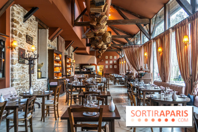 La Trattoria di Bambini, le restaurant Italien de la Ferme à l'Abbaye des Vaux de Cernay