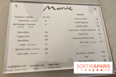 Manie Café et pâtisseries - coffee shop Paris 16e