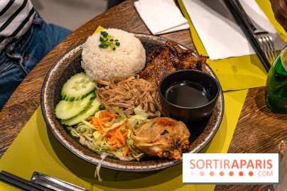Comme au Vietnam, restaurant vietnamien Paris 13e - cơm thịt nướng chả cua bì