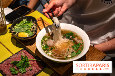 Comme au Vietnam, restaurant vietnamien Paris 13e - pho bo black Angus