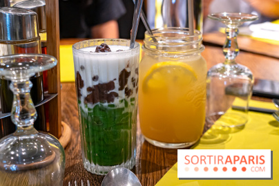 Comme au Vietnam, restaurant vietnamien Paris 13e - dessert 3 couleurs 