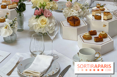 Tea Time griffé Chaumet au Peninsula Paris : le miel sublimé sous toutes ses formes par Anne Coruble - image00005