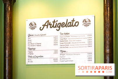 Artigelato, le nouveau glacier du 9e, près de l'Opéra