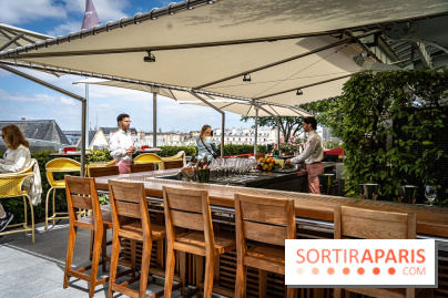 La terrasse estivale en rooftop du Cheval Blanc : Le Jardin