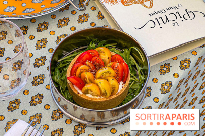 La terrasse estivale du Printemps Haussmann 2025 avec vue sur Paris et la Tour Eiffel  - image00042