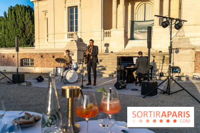 Les dîners-concerts Jazz du Melville aux Jardins de Bagatelle