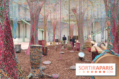 Ernesto Neto tisse une nouvelle installation monumentale gratuite au Grand Palais, nos photos - fotor 1749119839683