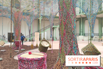 Ernesto Neto tisse une nouvelle installation monumentale gratuite au Grand Palais, nos photos - fotor 1749119768055