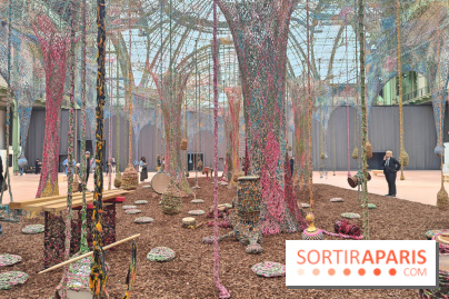 Ernesto Neto tisse une nouvelle installation monumentale gratuite au Grand Palais, nos photos - fotor 1749119754301