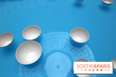 Clinamen, nos photos de l'une installation aquatique et musicale à la Bourse de Commerce - Clinamen Bourse de Commerce 6 fotor 2025060615027