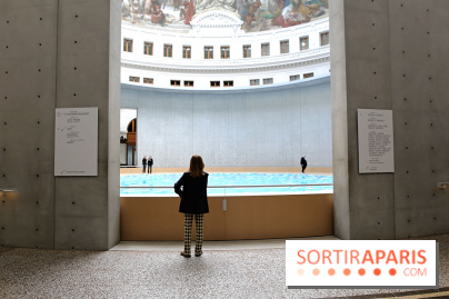 Clinamen, nos photos de l'une installation aquatique et musicale à la Bourse de Commerce - Clinamen Bourse de Commerce 15