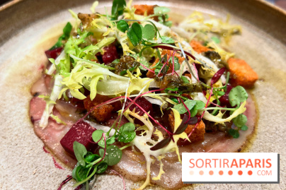 Table Penja - Carpaccio de tête de veau