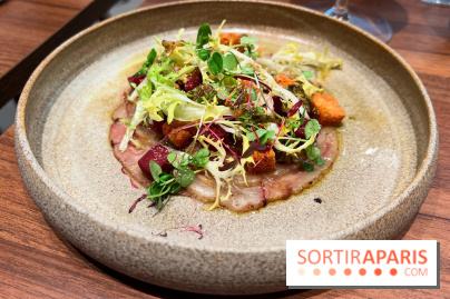 Table Penja - Carpaccio de tête de veau