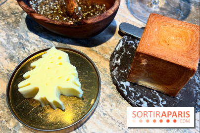 Restaurant Alan Geaam - Brioche feuilletée, beurre