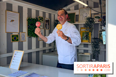 Cookies glacés de Mathieu Carlin à l'hôtel de Crillon
