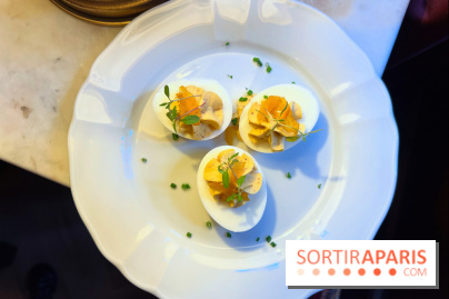 Le Bon Bock - Oeufs mayo poutargue