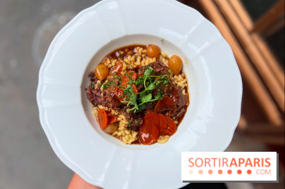 Le Bon Bock - Joue de boeuf braisée coquillettes