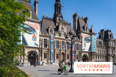 Hôtel de Ville - De Paris à Belem - Forêt Urbaine - Obey  - A7C03039