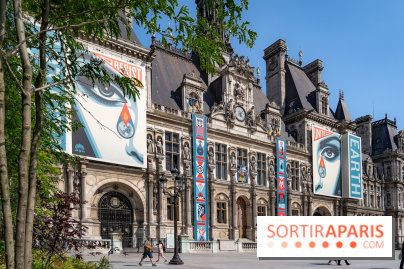 Hôtel de Ville - De Paris à Belem - Forêt Urbaine - Obey  - A7C03044