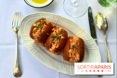 Patio terrasse La Réserve Paris - Lobster roll