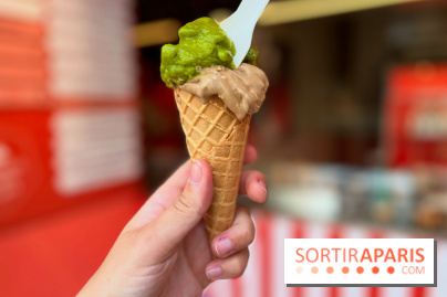 La Glace Alain Ducasse - Sorbet herbes fraiches, glace pain