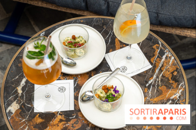 Maison Delano restaurant et terrasse cachée Paris 8e - amuse bouche