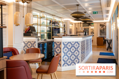 Maison Delano restaurant et terrasse cachée Paris 8e - bar
