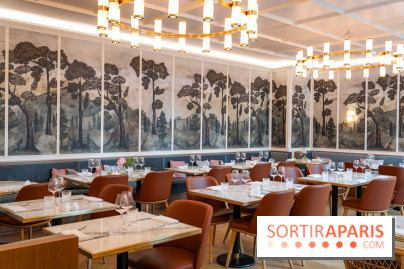 Maison Delano restaurant et terrasse cachée Paris 8e - salle restaurant 