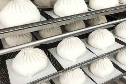 Les Banh Bao chez HOA NAM - brioche asiatique fabrication