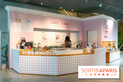 Le pop-up de glace Café Isaka à la Samaritaine avec salon de thé