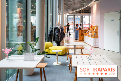 Le pop-up de glace Café Isaka à la Samaritaine avec salon de thé