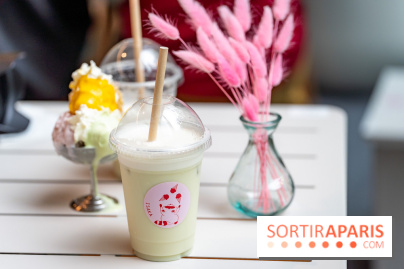 Le pop-up de glace Café Isaka à la Samaritaine avec salon de thé