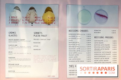 Le pop-up de glace Café Isaka à la Samaritaine avec salon de thé