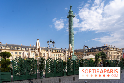 La terrasse d'été du Ritz, place Vendôme