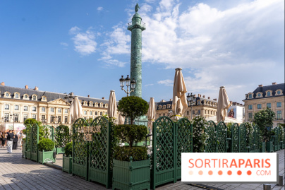 La terrasse d'été du Ritz, place Vendôme