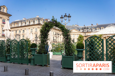 La terrasse d'été du Ritz, place Vendôme