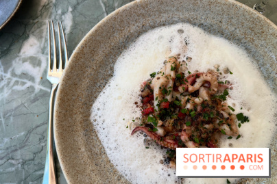 Divellec - Encornets en persillade, chorizo