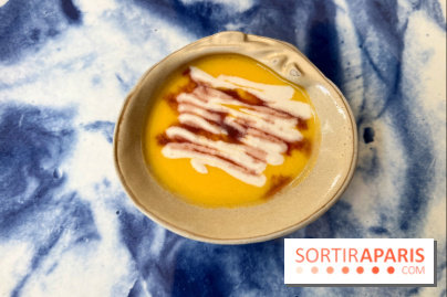 Divellec - Soupe melon, amande, Porto