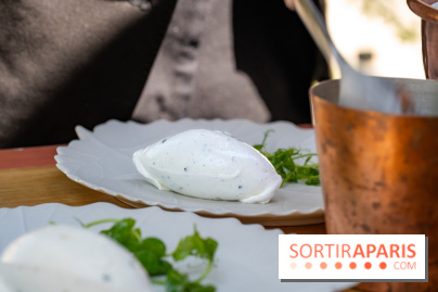Restaurant Papylles à Bois-le-Roi - les photos - Notre Fontainebleau Echalote et ciboulette dessert