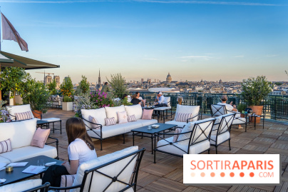 Céleste, le bar estival en rooftop du Cheval Blanc se dévoile