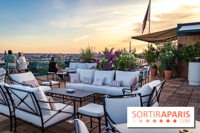 Céleste, le bar estival en rooftop du Cheval Blanc se dévoile