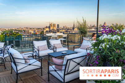 Céleste, le bar estival en rooftop du Cheval Blanc se dévoile