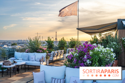 Céleste, le bar estival en rooftop du Cheval Blanc se dévoile
