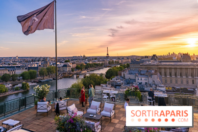 Céleste, le bar estival en rooftop du Cheval Blanc se dévoile