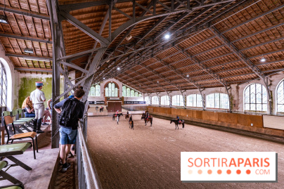 Visite guidée de l'École Mlitaire d'Équitation