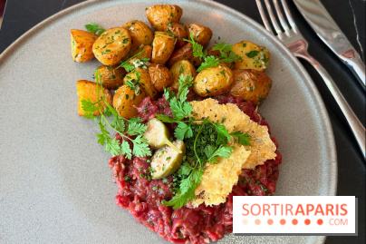 Schnock - Tartare de boeuf, pommes grenaille